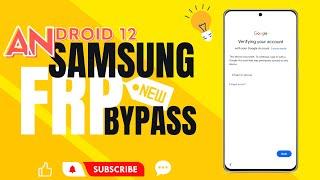 All Samsung FRP Bypass Android 12 with PC - Remove Google Account 2024