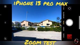 Apple Iphone 13 Pro Max zoom test | From 0,5X to 15X • 12Mpx | Test Camera