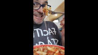 Penne Lisce con le Polpette #shorts