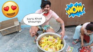 COOKING 100 MAGGI NOODLES FOR THE FIRST TIME **EXCITED**