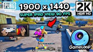 1900 × 1440 IPAD VIEW 90 FPS  PUBG MOBILE 2.7 EMULATOR GAMELOOP | DRAGON BALL SUPER (HANDCAM ASMR)