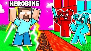 HEROBRINE vs TAJNA BAZA w Minecraft 