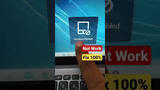 All Laptop Touchpad Not Working Fix 100% || Touchpad On/Off Shortcut Key #touchpad #shortsfeed