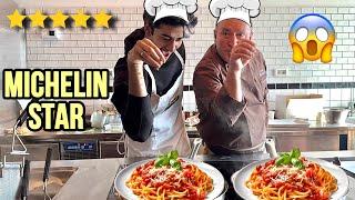 Making PASTA with a MICHELIN STAR CHEF IN ITALY!! 