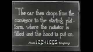 #Ford Model T assembly line production 1919