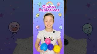 Juego para niños con GlobosTruco#diy #experiment #tutorial #sensory #funny  #balloons #fun