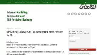 Neues Blog Projekt Andreas Stricker Internet Marketing Top Infos Affiliate Gratis Tipps