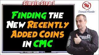 Finding the Newest Added Coins in Coin Market Cap | SimpleStep1