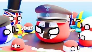 POV: Du bist Deutschland im 2. Weltkrieg || 3D Countryballs