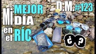 Encuentro TRES TELÉFONOS y algo MISTERIOSO buscando TESOROS en el río (1/2) - Detección Metálica 123