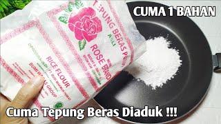 Tidak lagi beli cemilan diluar !!! Modal tepung beras aja bisa jadi cemilan enak