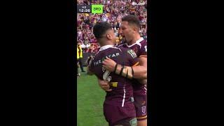 Josiah Karapani Tries in Brisbane Broncos vs Cronulla-Sutherland Sharks