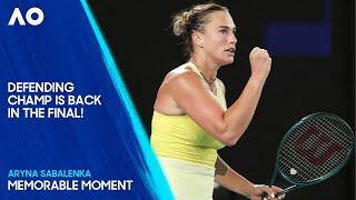 Aryna Sabalenka is Back in the Final | Match Point | Australian Open 2025