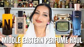 ARABIAN PERFUME HAUL | KHADLAJ LE PRESTIGE ROYAL, JOHAYNA, AFRICAN SUNSET, AQUA & MIDNIGHT LOVE