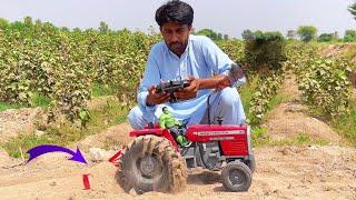 handmade mini mf 385 tractor | mini tractor amazing science project | @minisatar786