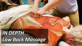 Low Back Massage with Overlay - Pain Relief for Sacrum and Quadratus Lumborum