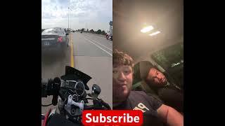 Biker experiences the luckiest day of his life