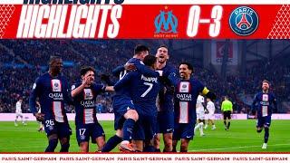 HIGHLIGHTS | MARSEILLE 0-3 PSG I MBAPPÉ & MESSI ️