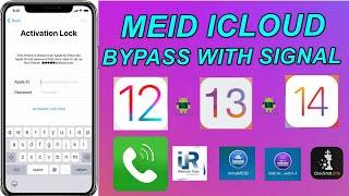 Apple MEID iCloud Bypass With a Signal & SIM Unlock iOS12 to 14.6 With Mina-EMC-iRemove-Checkm8 Info