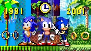 Sonic 1, but you can travel through time