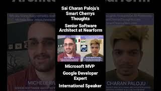 #softwarearchitecture #nearform #mvp #microsoft #gde #googledeveloper #smartcherrysthoughts #saichar