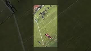 Sulley Muntari beautiful corner kick 