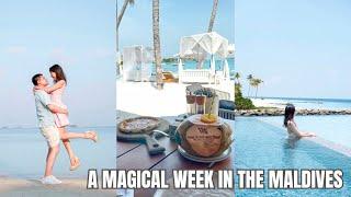 MALDIVES TRAVEL VLOG | luxury overwater villa tour | food adventures | Waldorf Astoria Maldives