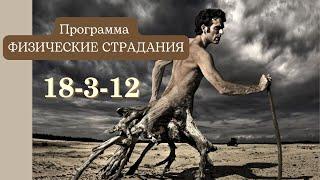 Программа  ФИЗИЧЕСКИЕ СТРАДАНИЯ_18-3-12 в МАТРИЦЕ СУДЬБЫ