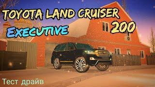 Брутальность по Японски! Тест драйв Toyota Land Cruiser 200 Executive MTA Province #6.