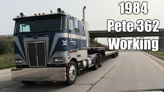 Peterbilt 362 On Highway