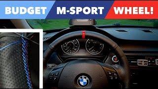 DIY M-Sport Steering Wheel Wrap // Any Model