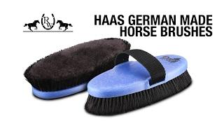 Haas German-Made Horse Brushes