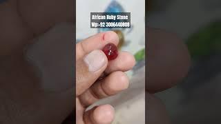 African Ruby Natural Stone #foryou #gemstone #burhanrings #gems #yaqootstone #ruby #rubystone