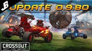 Crossout Update 0.9.80 - New Brawl, New pack and a lot of Buffs, Buffs and Buffs