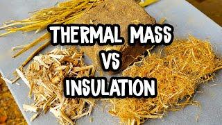 Thermal Mass and Insulation - The Difference Between Cob Walls and Strawbale Walls