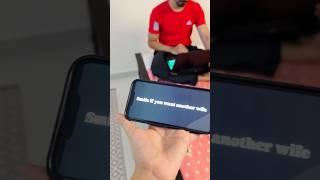 Try this and check what he reacts  #shorts #couple #funny #trending #tamil