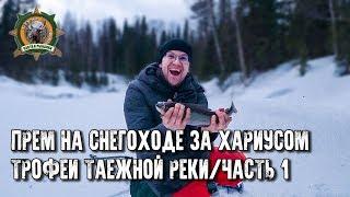 На снегоходе в тайгу за хариусом/Весна пришла на север/Трофеи таёжной реки/Часть 1