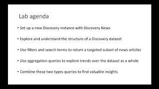 Lab 1 overview