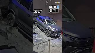 ️ Think matte black suits the Harrier EV? • #carandbike