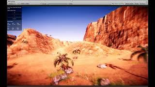 Desert Scene Using Landscape Auto Material