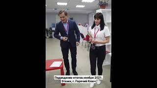 агентство недвижимости Этажи, г. Горячий Ключ, Краснодарский край. Подведение итогов за ноябрь 2021