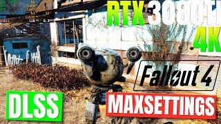 Fallout 4 RTX 3080TI High Res Textures Maxed Settings!! 4K