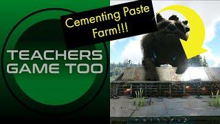 Cementing Paste Farm!!! Never Need CP again!!!