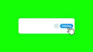 Twitter green screen animation download | green screen twitter follow button | logo | no copyright