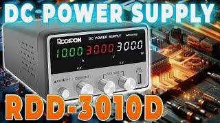 Why do you need the RDDSPON RDD-3010D laboratory power supply? Full review and application examples