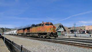 Southern Transcon: 10 BNSF Trains in 90 MINUTES at Flagstaff, AZ!!