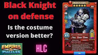 Empires and Puzzles - Black Knight Costume