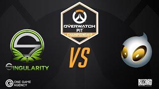 Singularity vs Dignitas | Group B - PIT Championship Europe Overwatch PIT  Overwatch PIT