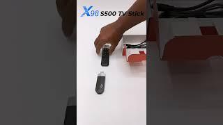 X98 S500 Android 11 TV Stick - Better than TV Boxes