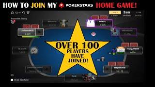 How To Join My PokerStars Home Game (2023): OVER 100 Members & Counting!